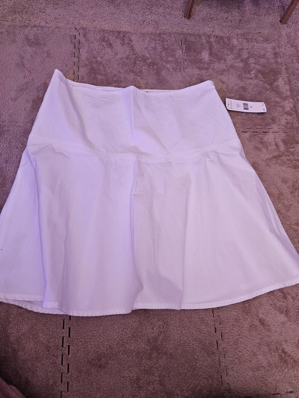Ralph Lauren White A-Line Women’s Skirt Sz 14